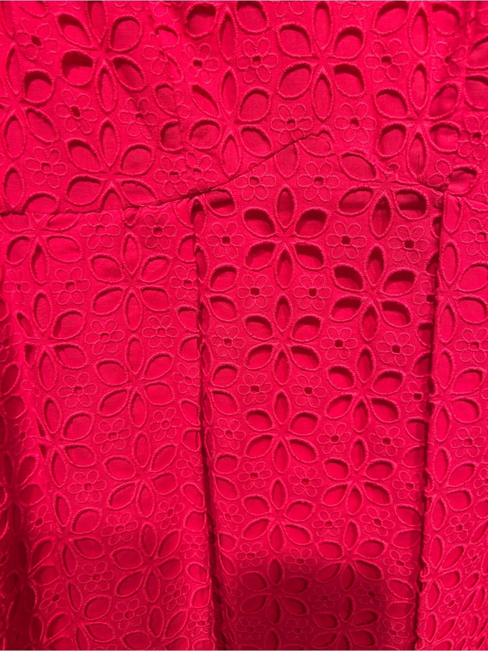 Trina Turk Hot Pink Long-Sleeve Lace Mini Dress - Picture 4 of 4